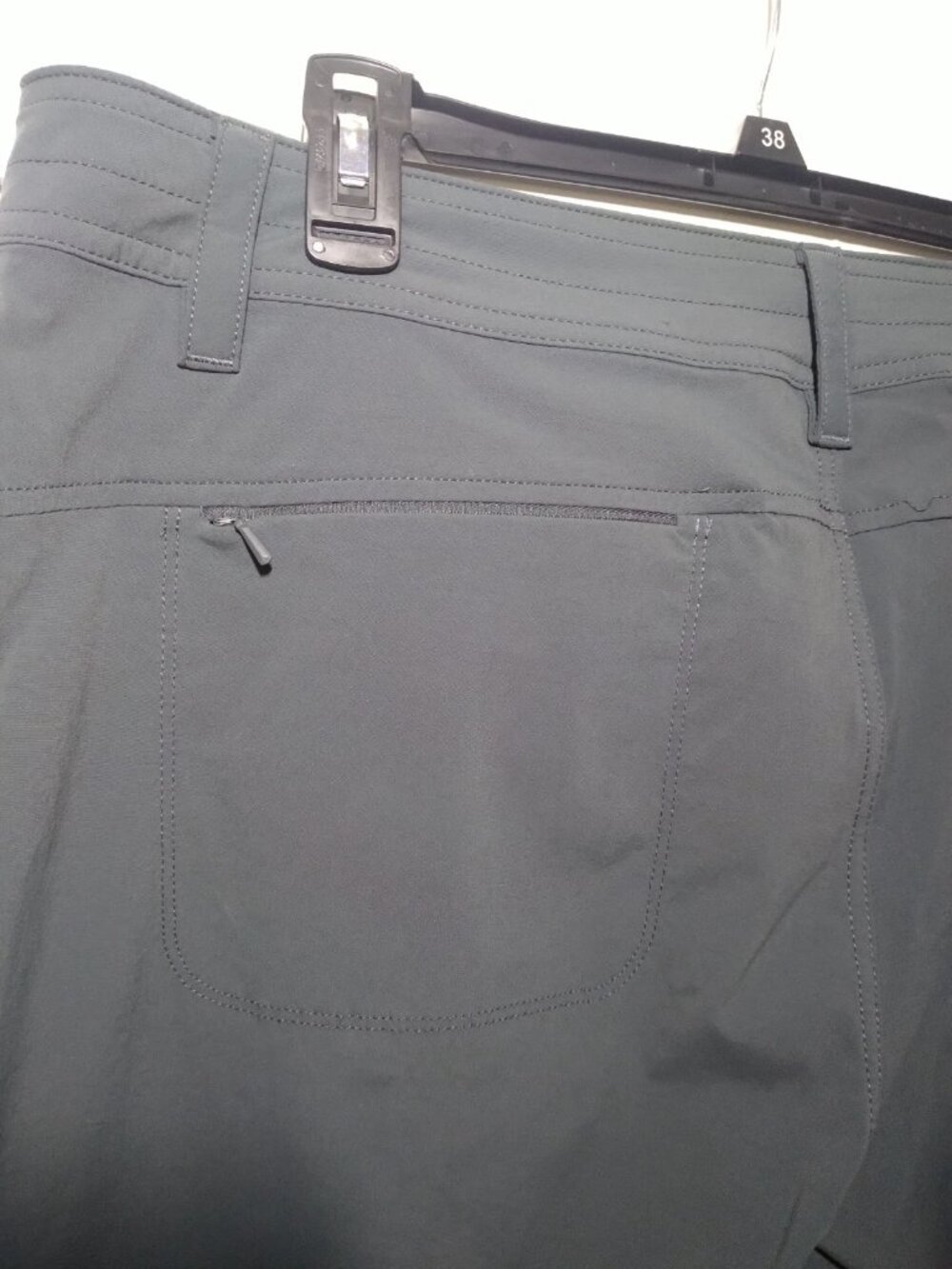 Eddie Bauer Women's Petite 16 Sightscape Horizon Convertible Hiking Pants Gray - Picture 9 of 14